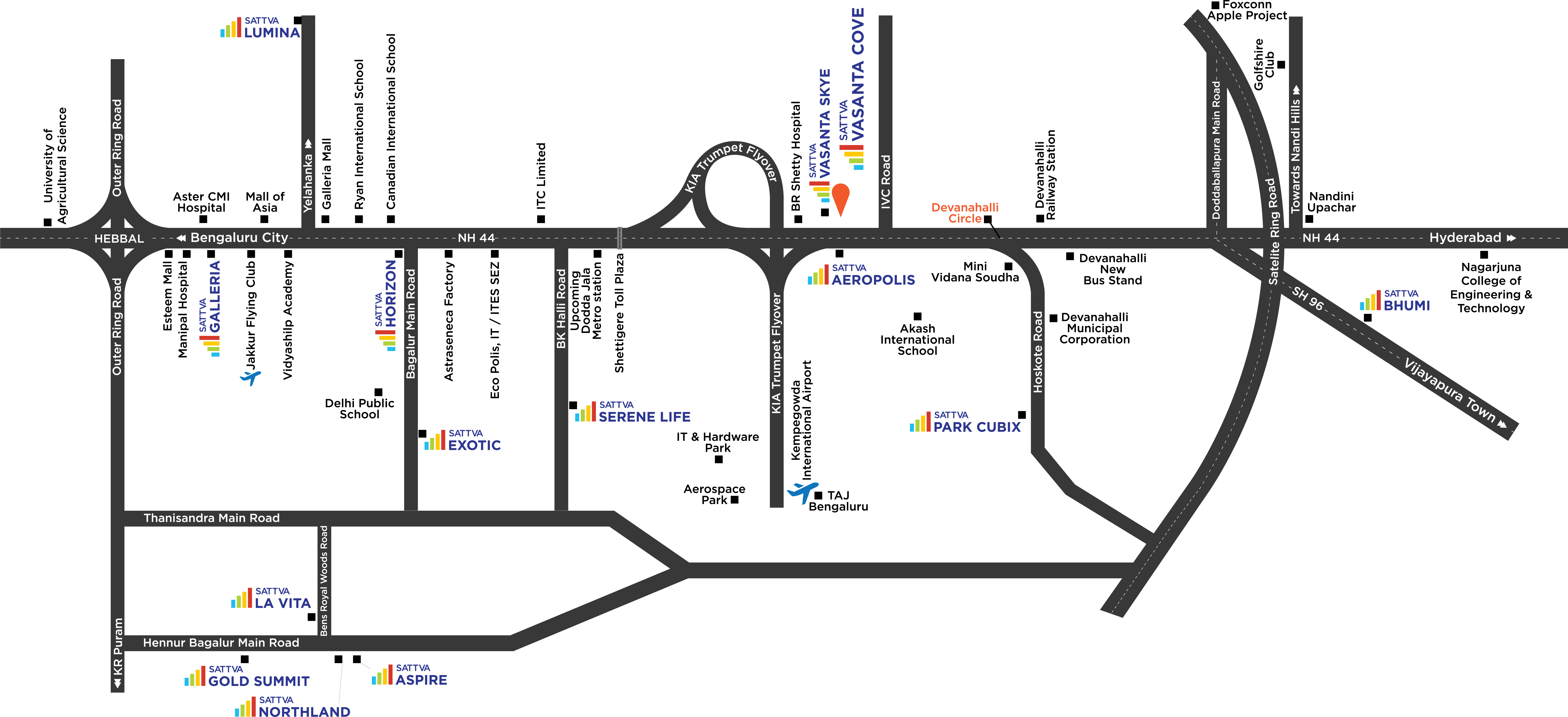 Large panoramic landscape